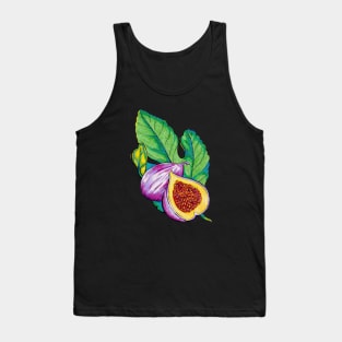 Fig Vintage Botanical Illustration Tank Top